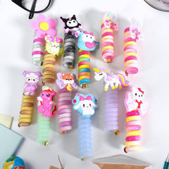 Colourful Telephone Wire Hairbands (1 pc / Mix Design), Hair accessories