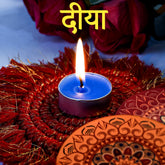 Tealight Diwali Candle – Smokeless, Long-Burning, Mix Color (1 Pc / Mix Color)