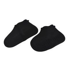 Non-Slip Silicone Rain Reusable Anti skid Waterproof Fordable Boot Shoe Cover (Small Size / 1 Pair / Mix Color)