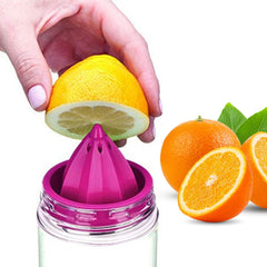 CITRUS JUICER BOTTLE INSTANT JUICE SPORTS BOTTLE JUICE MAKER INFUSER BOTTLE