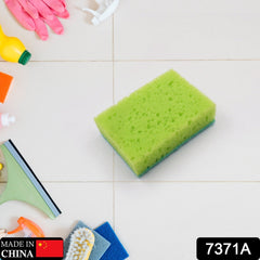 2-in-1 Multi-Purpose Scrub Sponge – Wear Resistant Dish & Furniture Cleaner (1 Pc)