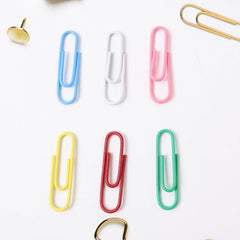 Multicolor Office Paper Clips 